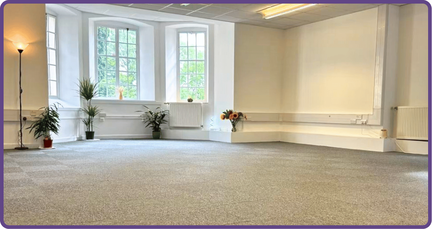 The Wellbeing Room at The Better Health & Wellbeing Hub, Parc Dewi Sant Class in the Wellbeing Room @ The Better Health & Wellbeing Hub, Parc Dewi Sant